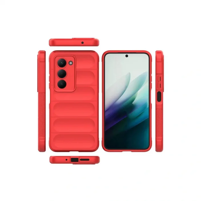 BUĞZ Xiaomi Redmi 15 4g Optimum Silikon - Kırmızı