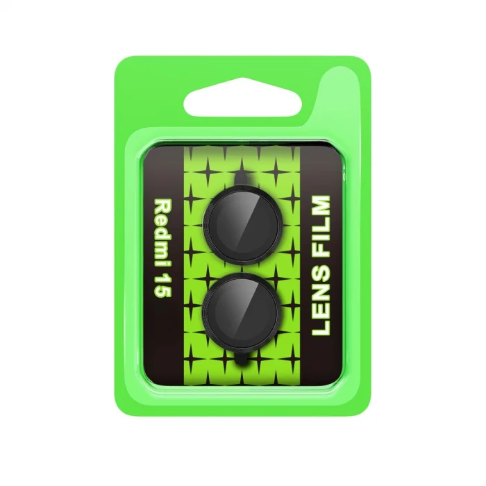 BUĞZ Xiaomi Redmi 15 4g Raze Metal Kamera Lens - Siyah