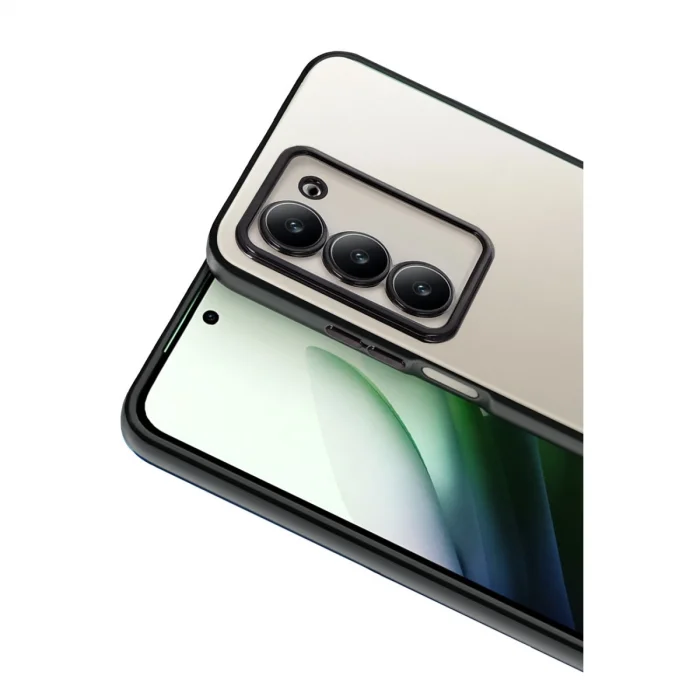 BUĞZ Xiaomi Redmi 15 4g Razer Lensli Silikon - Siyah