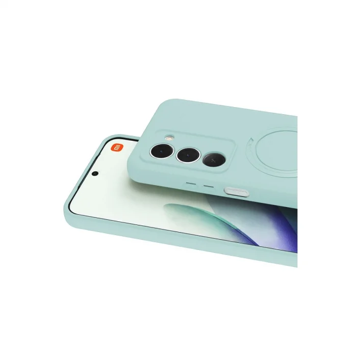 BUĞZ Xiaomi Redmi 15 4g Regal Magsafe Standlı Kapak - Su Yeşili