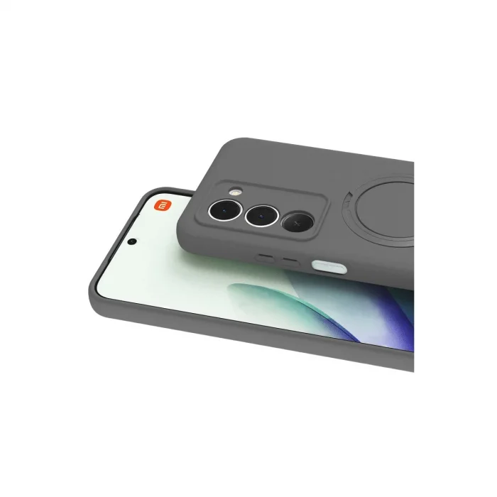 BUĞZ Xiaomi Redmi 15 4g Regal Magsafe Standlı Kapak - Titan Gri