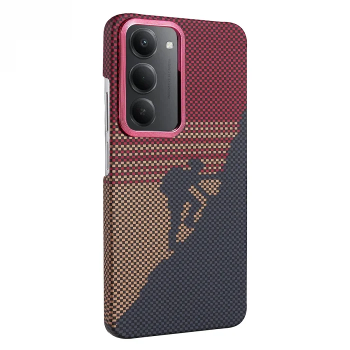 BUĞZ Xiaomi Redmi 15 4g Vega Magsafe Kapak - Kırmızı