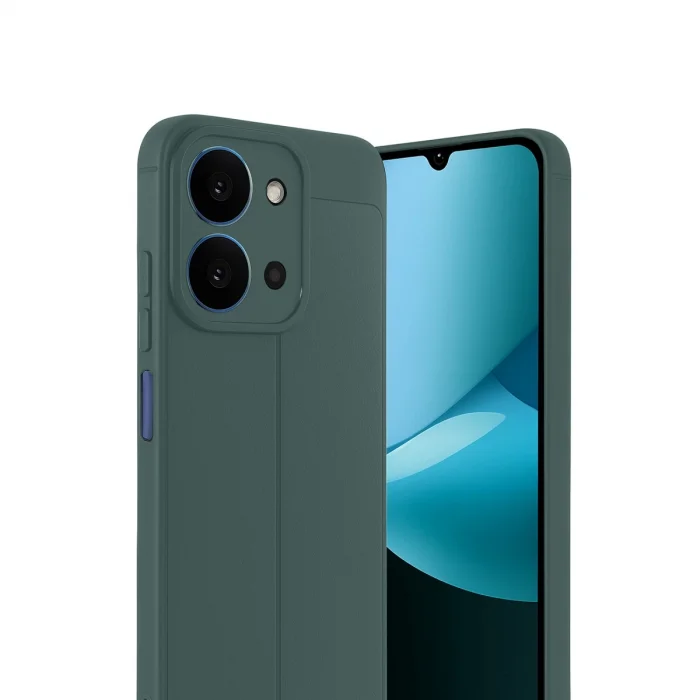 BUĞZ Xiaomi Redmi 15c 4g Auto Focus Kapak - Koyu Yeşil