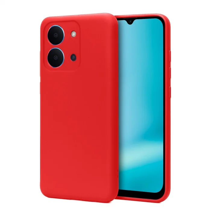 BUĞZ Xiaomi Redmi 15c 4g First Silikon - Kırmızı