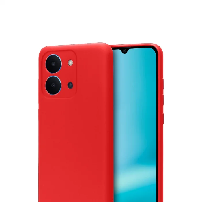 BUĞZ Xiaomi Redmi 15c 4g First Silikon - Kırmızı