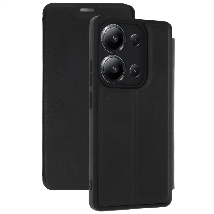 BUĞZ Xiaomi Redmi 15c 4g Flip Cover - Siyah