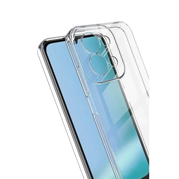 BUĞZ Xiaomi Redmi 15c 4g Lüx Şeffaf Silikon - Şeffaf