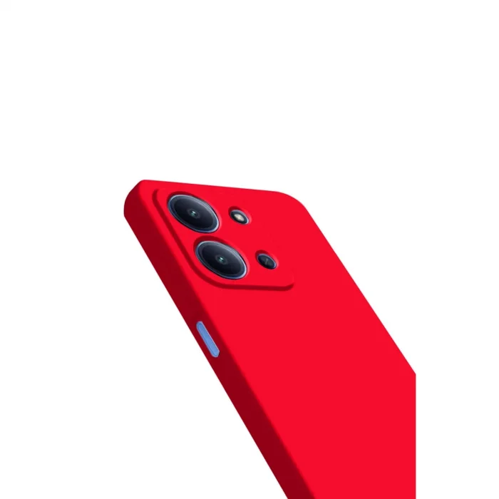 BUĞZ Xiaomi Redmi 15c 4g Nano İçi Kadife Silikon - Kırmızı