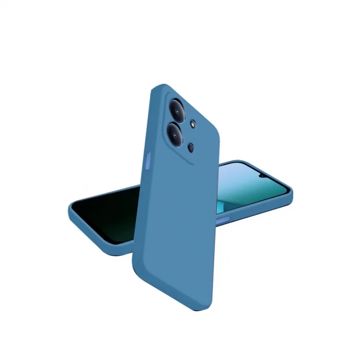 BUĞZ Xiaomi Redmi 15c 4g Nano İçi Kadife Silikon - Mavi
