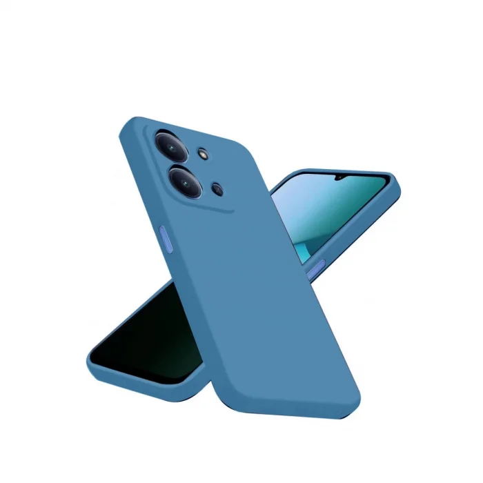 BUĞZ Xiaomi Redmi 15c 4g Nano İçi Kadife Silikon - Mavi