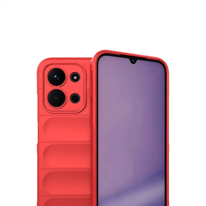 BUĞZ Xiaomi Redmi 15c 4g Optimum Silikon - Kırmızı