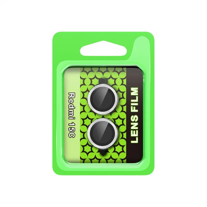 BUĞZ Xiaomi Redmi 15c 4g Raze Metal Kamera Lens - Gümüş