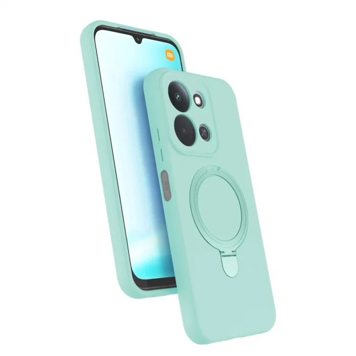 BUĞZ Xiaomi Redmi 15c 4g Regal Magsafe Standlı Kapak - Su Yeşili