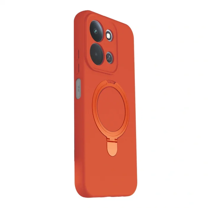 BUĞZ Xiaomi Redmi 15c 4g Regal Magsafe Standlı Kapak - Turuncu