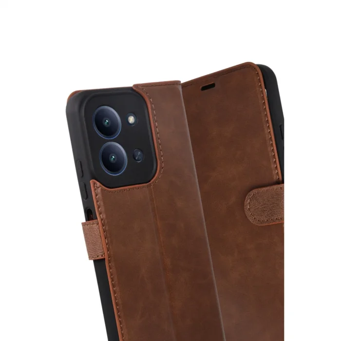 BUĞZ Xiaomi Redmi 15c 4g Trend S Plus Kapaklı Kılıf - Taba