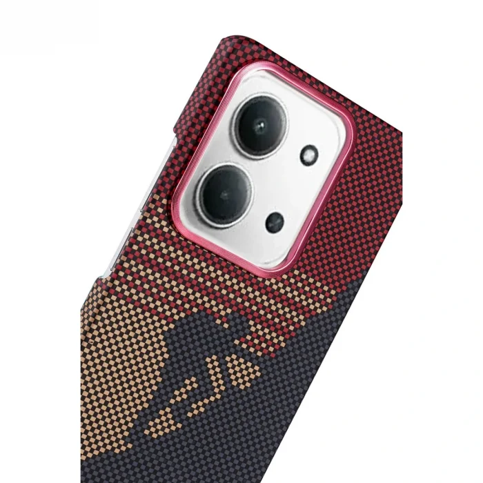 BUĞZ Xiaomi Redmi 15c 4g Vega Magsafe Kapak - Kırmızı