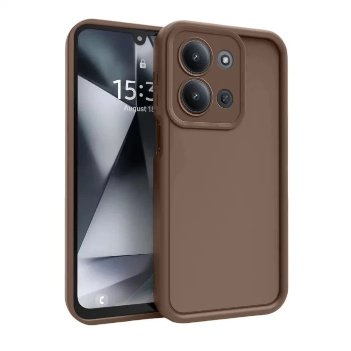 BUĞZ Xiaomi Redmi 15c 4g Viera Silikon - Kahverengi