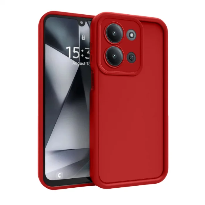 BUĞZ Xiaomi Redmi 15c 4g Viera Silikon - Kırmızı