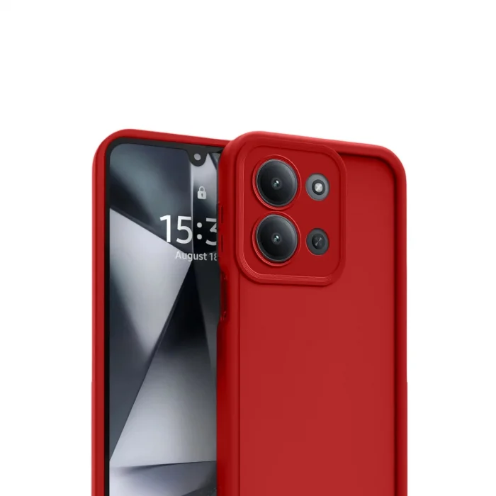 BUĞZ Xiaomi Redmi 15c 4g Viera Silikon - Kırmızı