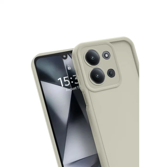 BUĞZ Xiaomi Redmi 15c 4g Viera Silikon - Krem