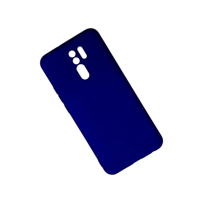 BUĞZ Xiaomi Redmi 9 Kılıf Nano İçi Kadife Silikon - Lacivert