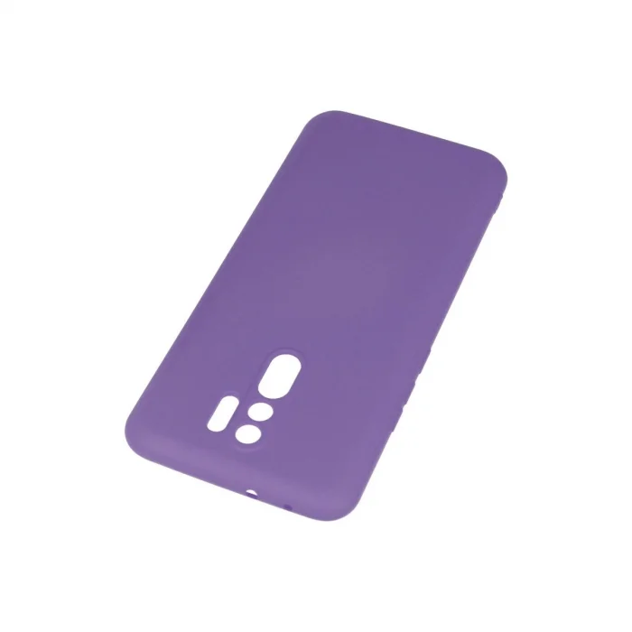 BUĞZ Xiaomi Redmi 9 Kılıf Nano İçi Kadife Silikon - Mor