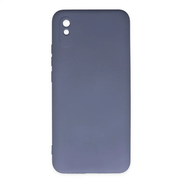 BUĞZ Xiaomi Redmi 9a Kılıf Nano İçi Kadife Silikon - Gri