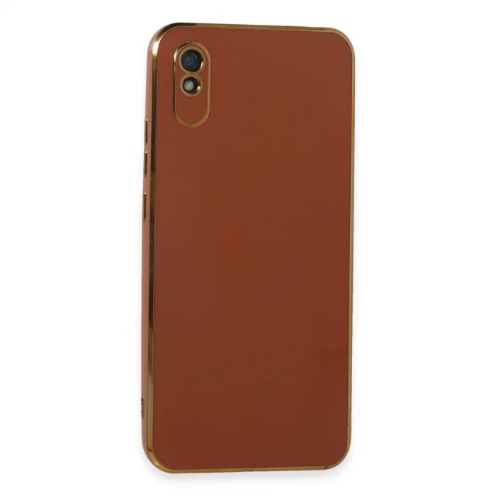 BUĞZ Xiaomi Redmi 9a Kılıf Volet Silikon - Kırmızı