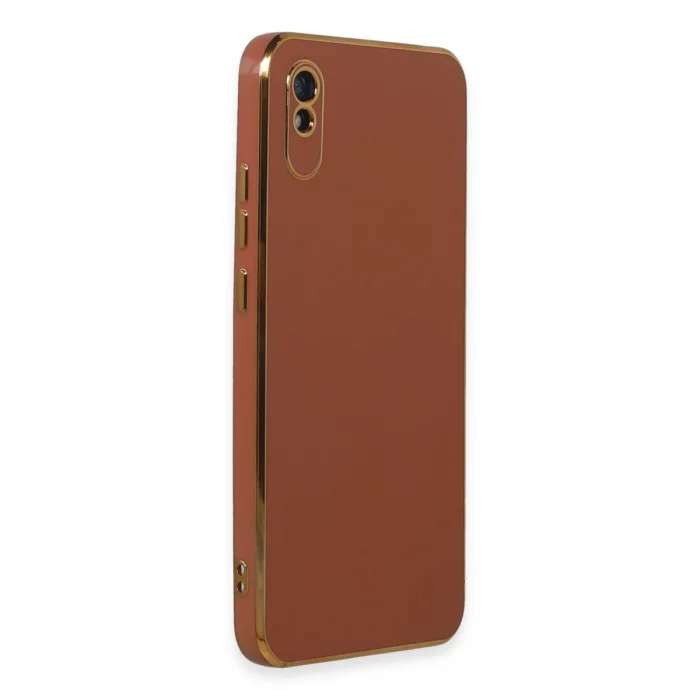 BUĞZ Xiaomi Redmi 9a Kılıf Volet Silikon - Kırmızı