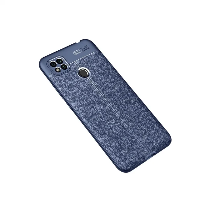 BUĞZ Xiaomi Redmi 9c Kılıf Auto Focus Kapak - Lacivert