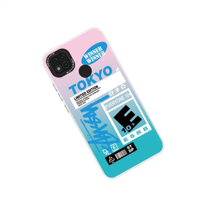 BUĞZ Xiaomi Redmi 9c Kılıf Estoril Desenli Kapak - Estoril - 1