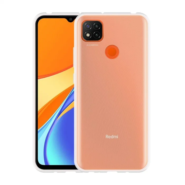 BUĞZ Xiaomi Redmi 9c Kılıf Lüx Şeffaf Silikon
