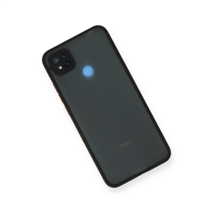 BUĞZ Xiaomi Redmi 9c Kılıf Montreal Silikon Kapak - Siyah