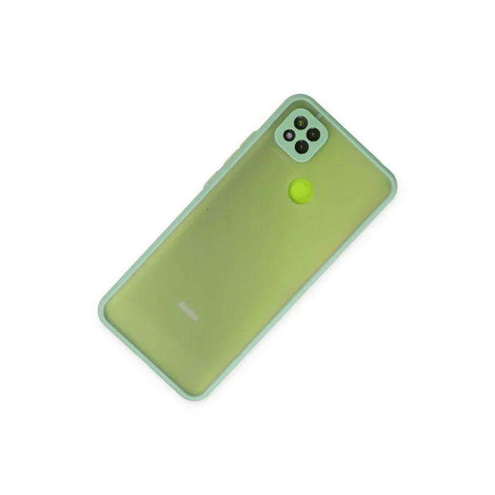 BUĞZ Xiaomi Redmi 9c Kılıf Montreal Silikon Kapak - Turkuaz