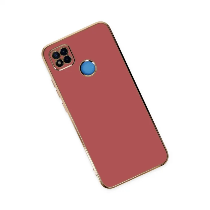 BUĞZ Xiaomi Redmi 9c Kılıf Volet Silikon - Kırmızı