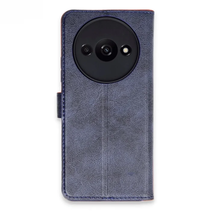 BUĞZ Xiaomi Redmi A3 4g Kılıf Trend S Plus Kapaklı Kılıf - Lacivert