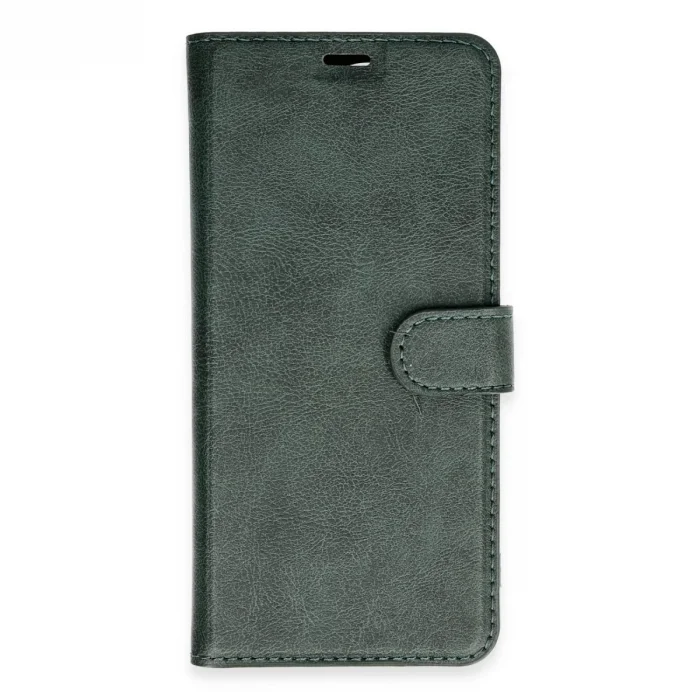 BUĞZ Xiaomi Redmi A3 4g Kılıf Trend S Plus Kapaklı Kılıf - Yeşil