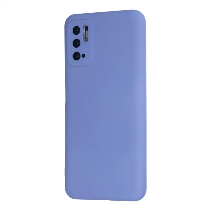 BUĞZ Xiaomi Redmi Note 10 5g Kılıf Nano İçi Kadife Silikon - Lila