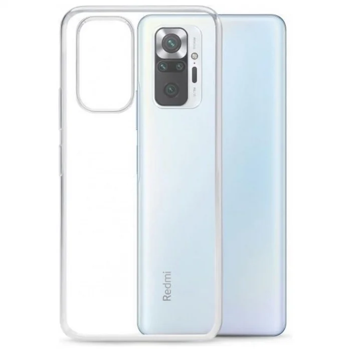 BUĞZ Xiaomi Redmi Note 10 Kılıf Lüx Şeffaf Silikon