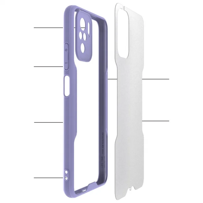 BUĞZ Xiaomi Redmi Note 10 Kılıf Platin Silikon - Sarı