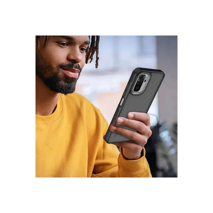 BUĞZ Xiaomi Redmi Note 10 Pro Kılıf Elegant Kapak - Yeşil