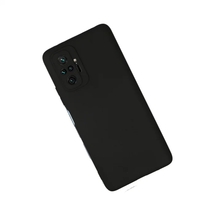 BUĞZ Xiaomi Redmi Note 10 Pro Kılıf First Silikon - Siyah