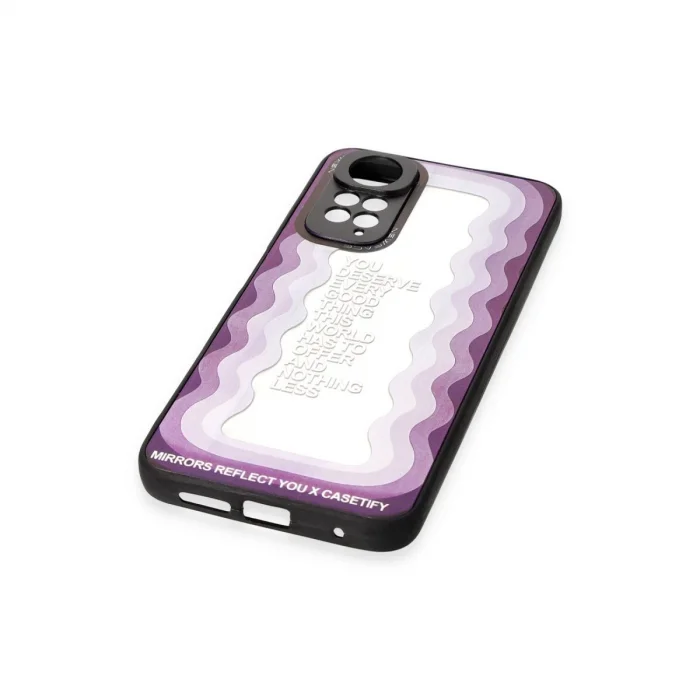 BUĞZ Xiaomi Redmi Note 11 Kılıf Mirror Desenli Kapak - Mirror - 5