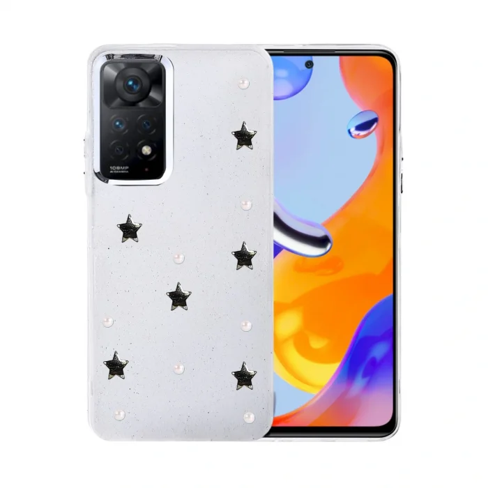 BUĞZ Xiaomi Redmi Note 11 Pro Fiyonk Desenli Kapak - Desen 7