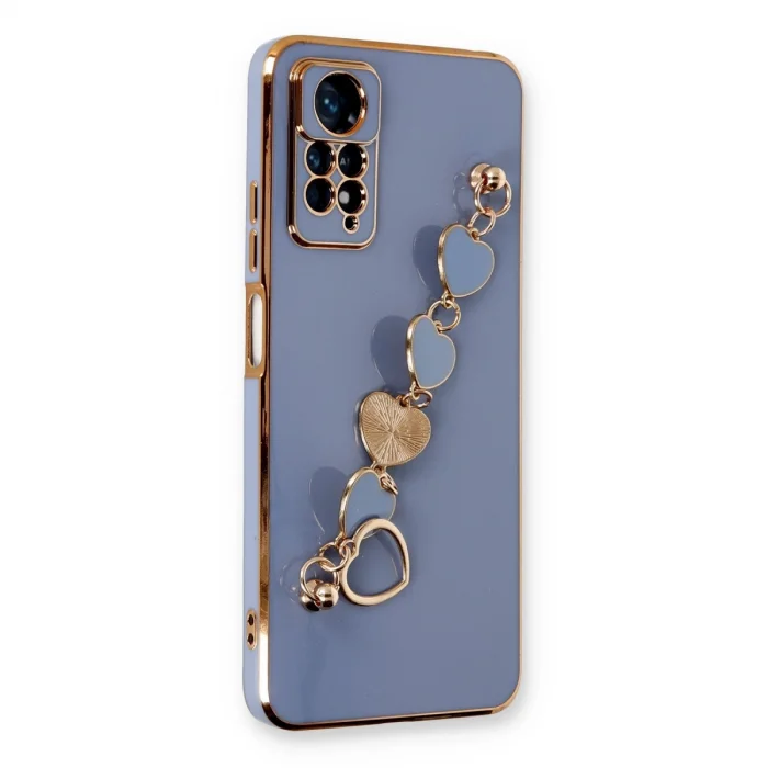 BUĞZ Xiaomi Redmi Note 11 Pro Kılıf Esila Silikon - Gri