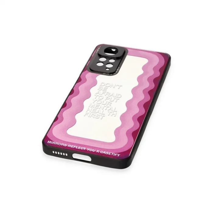 BUĞZ Xiaomi Redmi Note 11 Pro Kılıf Mirror Desenli Kapak - Mirror - 11