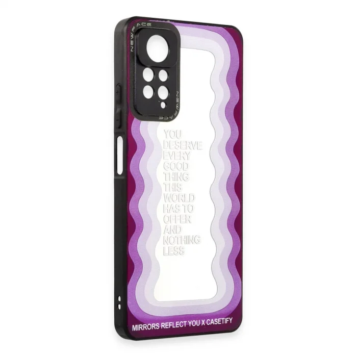 BUĞZ Xiaomi Redmi Note 11 Pro Kılıf Mirror Desenli Kapak - Mirror - 5