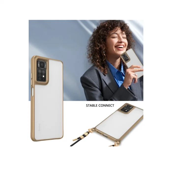 BUĞZ Xiaomi Redmi Note 11 Pro Kılıf Penta Silikon Kılıf - Siyah