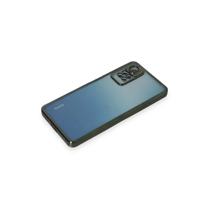 BUĞZ Xiaomi Redmi Note 11 Pro Kılıf Razer Lensli Silikon - Yeşil