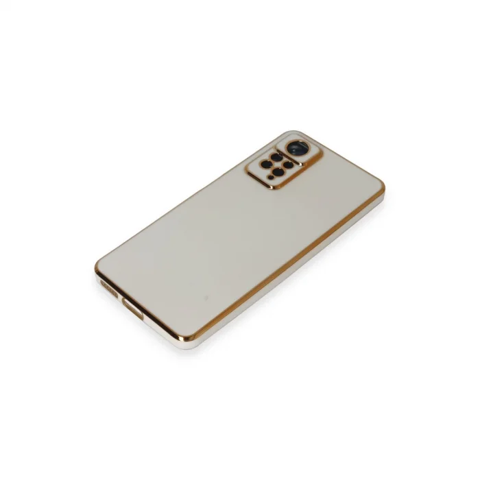 BUĞZ Xiaomi Redmi Note 11 Pro Kılıf Volet Silikon - Beyaz